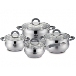 Набор посуды LARA LR02-93 (1,8+3,5+5,9л.сотейник)